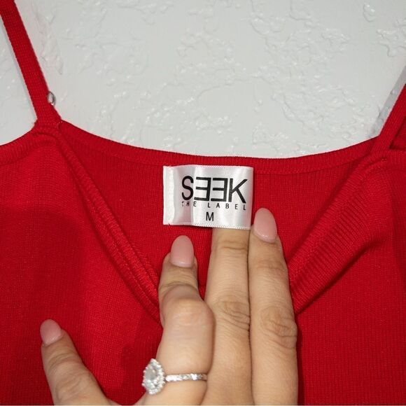 LF Seek The Label Bodycon‎ Striped Dress Size Medium - Picture 6 of 6